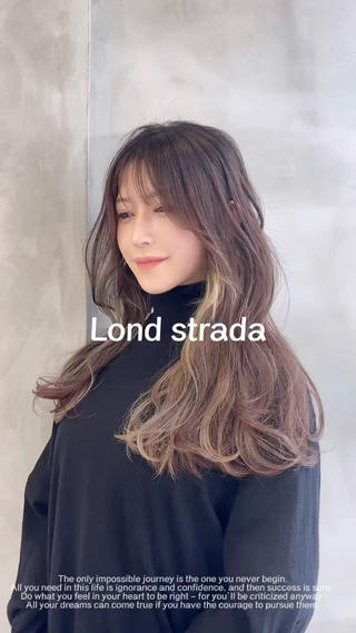 ロング 椎葉優斗 シイバマサトのヘアスタイル