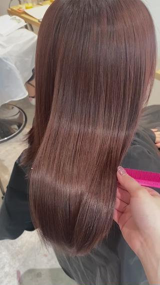 セミロング カラー オスズ 🎀´-のヘアスタイル