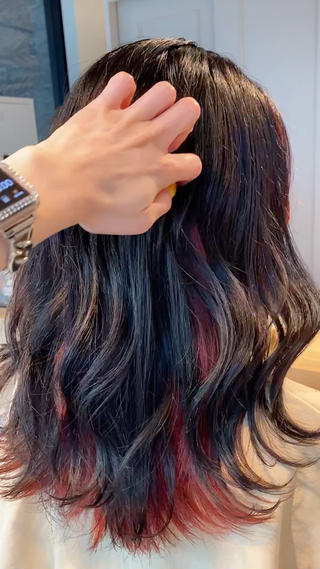 セミロング カラー オスズ 🎀´-のヘアスタイル