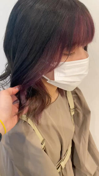 ミディアム カラー オスズ 🎀´-のヘアスタイル