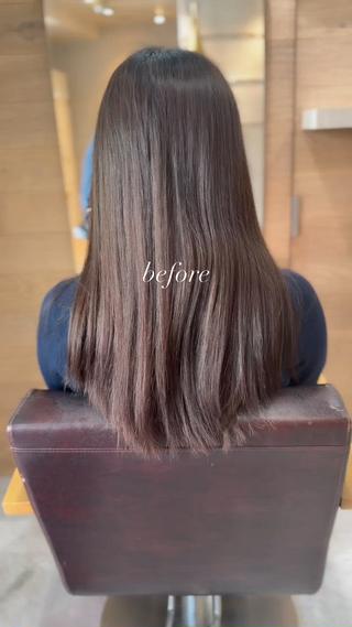 セミロング クワハタ ショウタのヘアスタイル