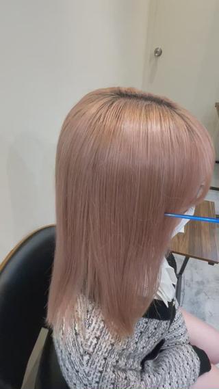 ミディアム 似合わせカット‪// 鶴我万唯華のヘアスタイル