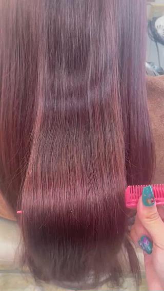 セミロング 奈良/生駒/髪質改善 FEEL/マコのヘアスタイル