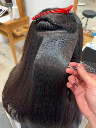 ロング 大塚 隆太のヘアスタイル