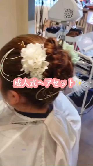 ヘアアレンジ LAMP HAIR  ランプヘアー所属・徳永 博志のヘアスタイル