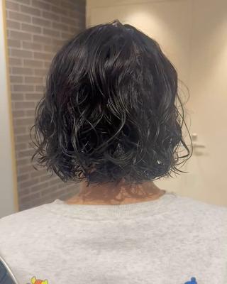 #ボブパーマ#プードルパーマ#プードルパーマ#スパイラルパーマ 