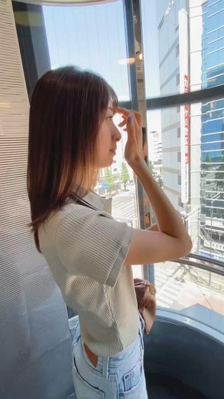 セミロング カラー 千 田のヘアスタイル