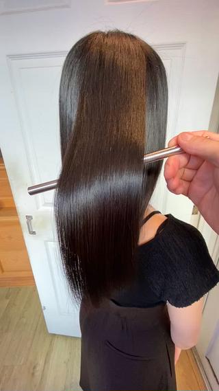 ロング 千 田のヘアスタイル