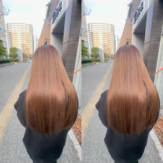 ロング 美髪形成💎縮毛矯正 顔レイヤー松尾　幸樹のヘアスタイル