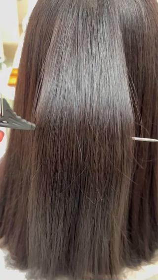 艶髪　水素　髪質改善　大人可愛い　大人綺麗 
