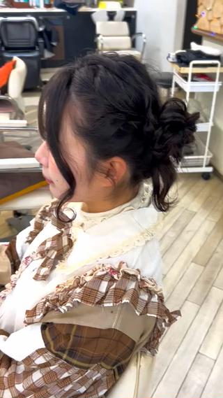 ロング ヘアアレンジ konomi⛓🩶 カラー/ヘアアレンジのヘアスタイル