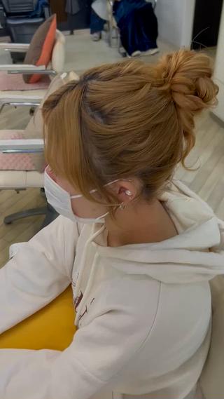 ロング konomi⛓🩶 カラー/ヘアアレンジのヘアスタイル