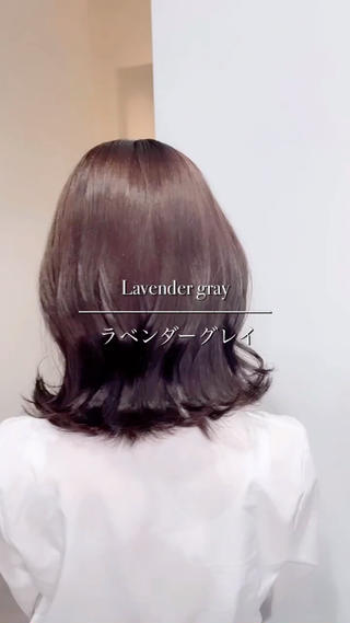 ミディアム カラー カットモデル募集 ミネのヘアスタイル