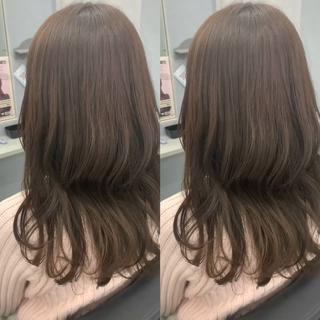ミディアム ブリーチ無しカラー✨ 美鈴のヘアスタイル