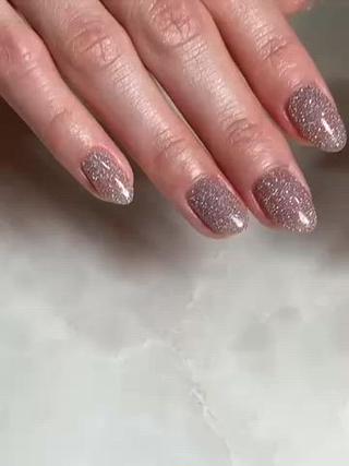 ワンカラー
フラッシュネイルフラッシュなしでもキラキラ 