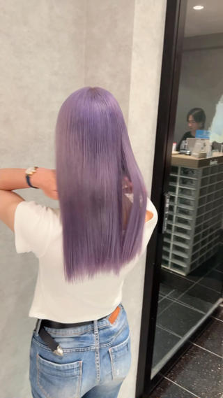 silver purple

#ブリーチ
#ダブルカラー
#ハイトーン 