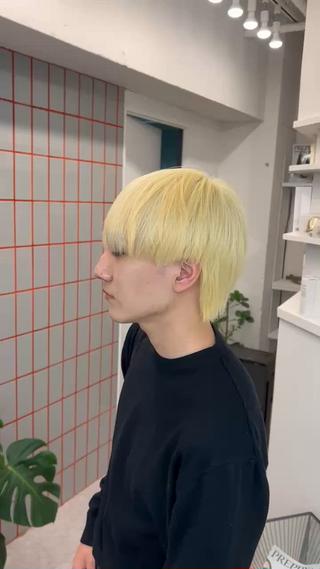 黒髪からblond 