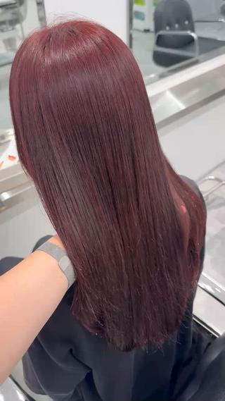 ロング Parve  Mix 🫧梶川虹のヘアスタイル