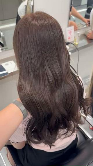ロング カラー Parve  Mix 🫧梶川虹のヘアスタイル