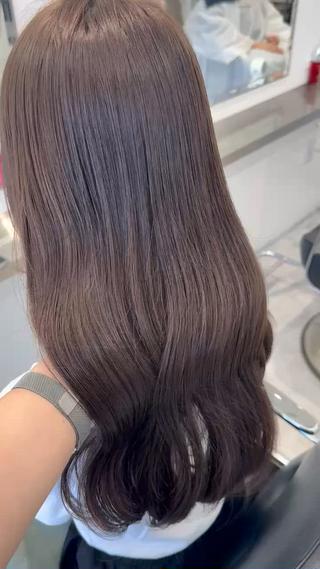 ロング カラー Parve  Mix 🫧梶川虹のヘアスタイル