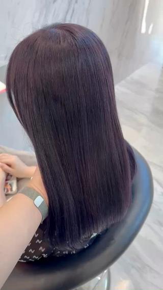 ロング カラー Parve  Mix 🫧梶川虹のヘアスタイル