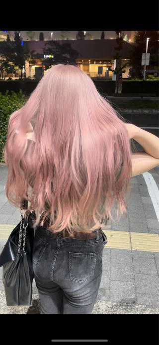 ロング N＋所属・前田 菜奈子のヘアスタイル