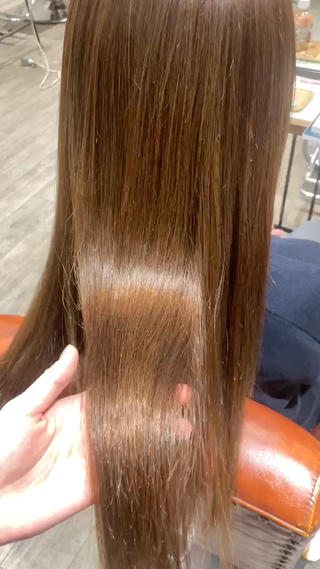 ツヤツヤの仕上がりです 