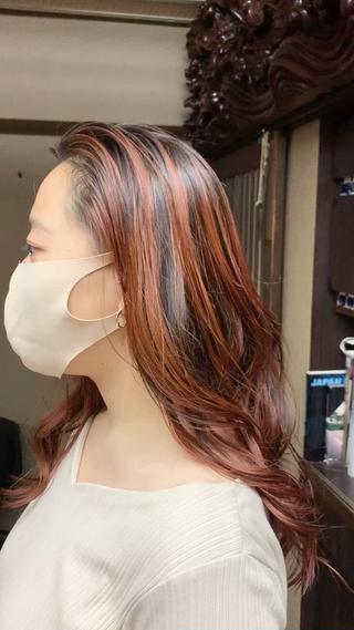 ロング カラー KAH所属・Koichi Satoのヘアスタイル