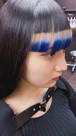ロング カラー KAH所属・Koichi Satoのヘアスタイル