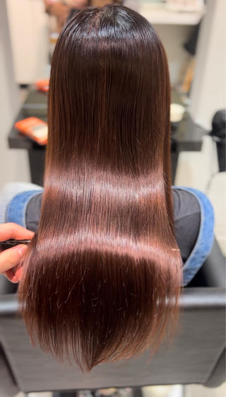 ロング カラー 美髪矯正 Rioのヘアスタイル