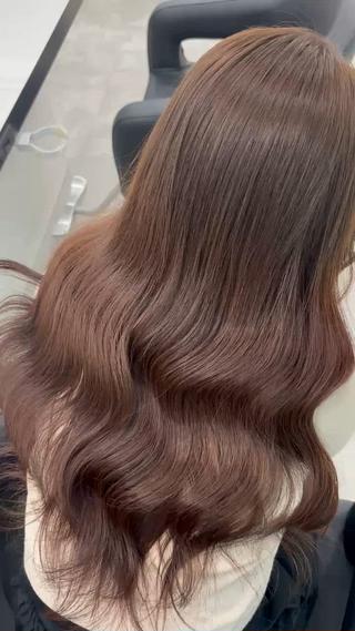 ロング Wカラー/暖色/べ ージュりく©︎🐝のヘアスタイル