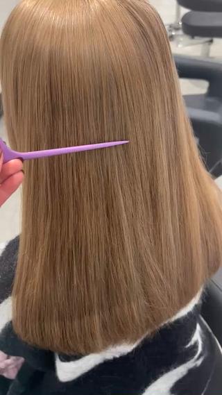 カラー Wカラー/暖色/べ ージュりく©︎🐝のヘアスタイル