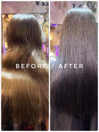 ロング カラー vato バトのヘアスタイル