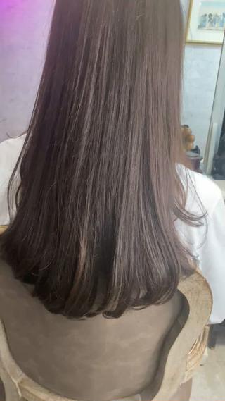 トリートメントで手触り抜群です。 