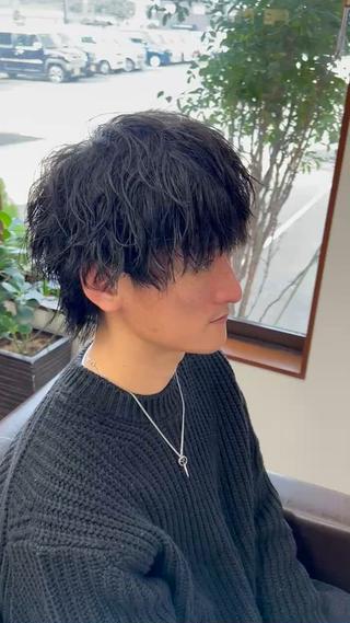 メンズ Noe所属・林 将大のヘアスタイル