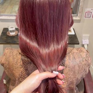 〖色落ちまで可愛い〗cassis purple 