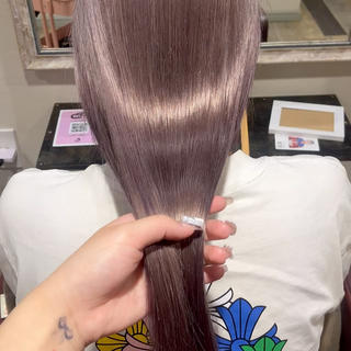 〖色落ちまで可愛い〗lavender greige  