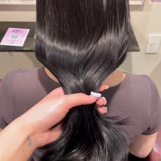 ロング カラー カラー/韓国レイヤー /ブリーチ/hinaのヘアスタイル