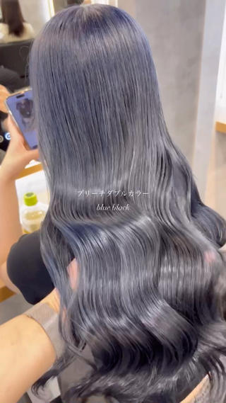 ロング カラー 淡色/ワンホンヘア 🤍MINORIのヘアスタイル