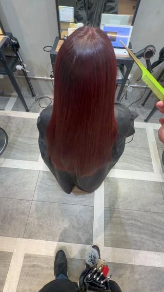 ロング La fith hair leaf所属・syuyama shinichiのヘアスタイル