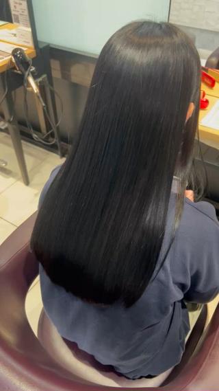 ロング カラー 髪質改善✨️レイヤー クボタリョウのヘアスタイル