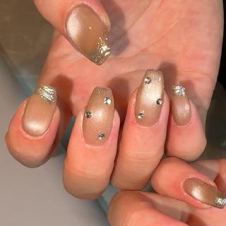 マグネットで大人かわいいヌードカラー 