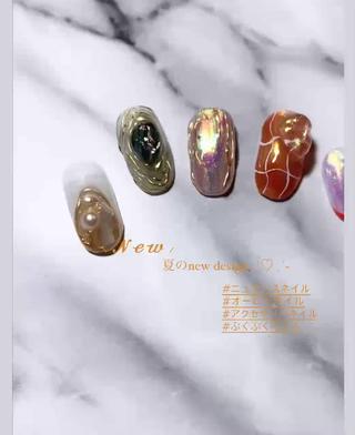 ネイル ﾈｲﾙﾙｰﾑﾘｯｶ 𝐦𝐚𝐲𝐮のネイルデザイン