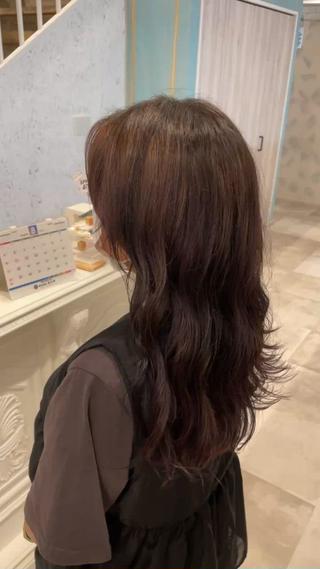 セミロング カラー ヘアアレンジ 小野寺祐希人 Calbariのヘアスタイル