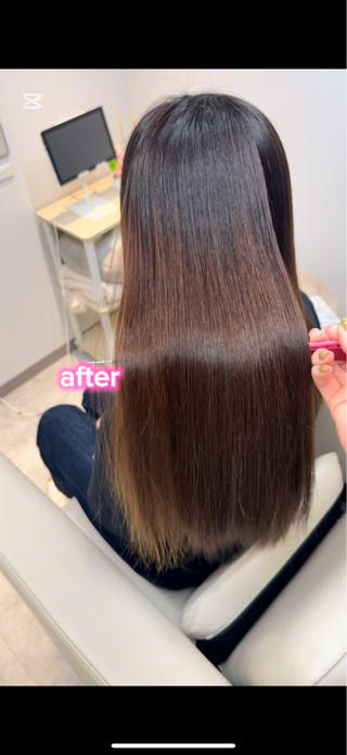 仕上げのブロー・アイロン無し◎
乾かしただけです！
お家でも再現出来ます◎
#千葉美容室 #完全個室マンツーマンサロン 