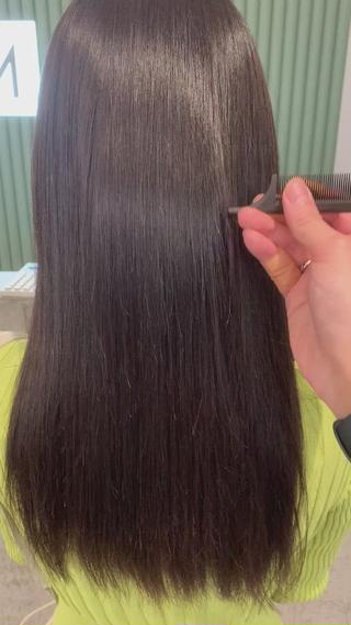 ほんとに艶髪になれます

毎月講習にも参加してるのでこの時の動画よりサラサラにできる自信があります 