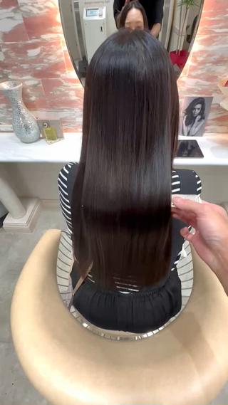 ロング 【代表】 高瀬慎也/縮毛矯正のヘアスタイル