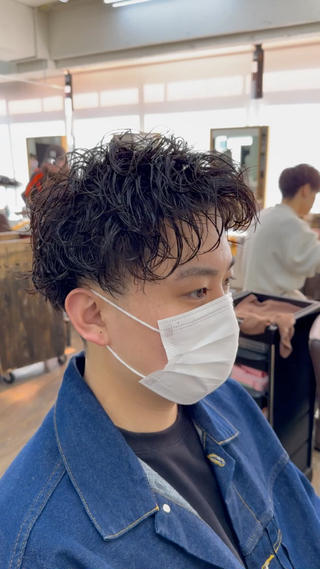 after
かっこよくイメチェンしたい！
直接で悩んでる人おすすめ！
毎日のスタイリングが楽になる！
スタイリングが楽しくなる！
#ツイスパ
#スパライル
#ツイスト
#スペインカール
 