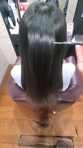 ロング S.E.L髪質改善ヘアエステ 髪のエステ専門 Briller 札幌店所属・ Briller/ カット/村田のヘアスタイル