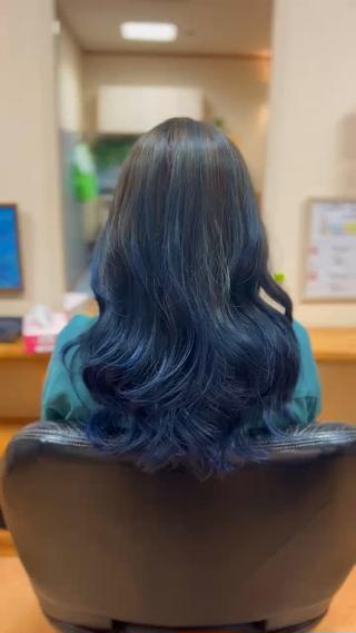 ロング カラー みのり美容室所属・かぁちゃん美容師 橋本のヘアスタイル